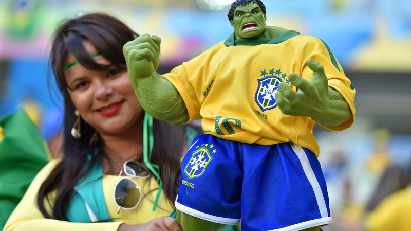 Brazil had some incredible support in Fortaleza