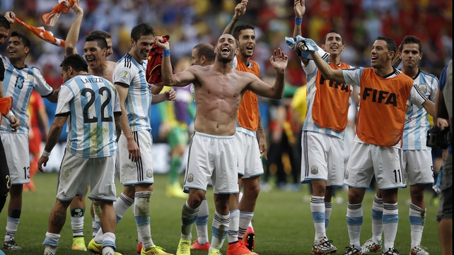 By the end of it, Argentina emerged victorious 1-0 on the back of Higuain's early goal. They will now advance to their first World Cup semifinal since 1990