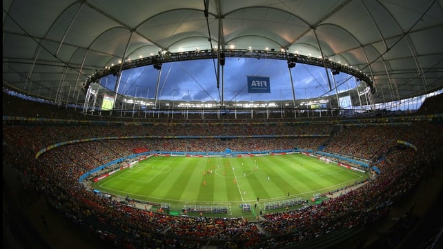 The Arena Fonta Nova set the stage in sticky Salvador