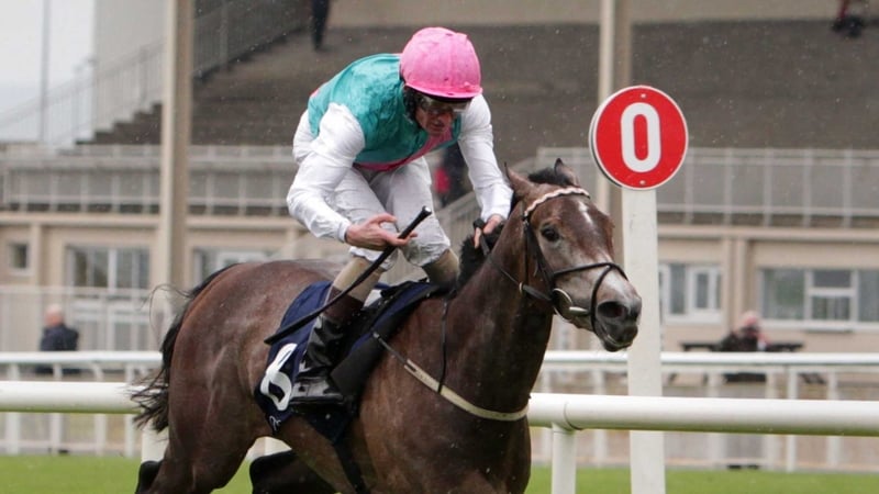 Flying Jib, seen here with Kevin Manning on board at Newbridge in May, disappointed on her Grade One debut