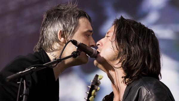Pete and Carl were reunited at London's Hyde Park earlier this month