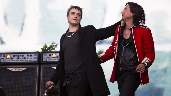 Libertines frontmen Pete Doherty and Carl Barat