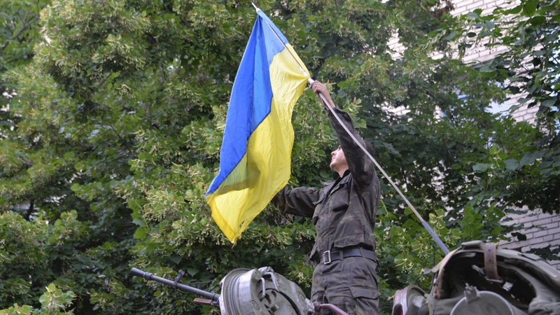 Ukrainian officials said rebels were fighting a desperate rearguard action to hold on to Luhansk