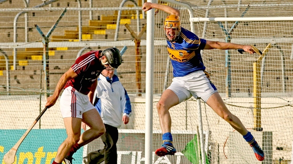 In Saturday evening's qualifier, Tipperary’s Seamus Callanan was on fire - here he celebrates his third goal