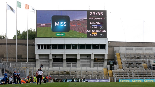In Croke Park, Hawkeye was employed during the Kilkenny v Dublin game
