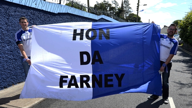 Monaghan supporters show their true colours