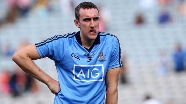 Peter Kelly of Dublin looks on disappointed after the game