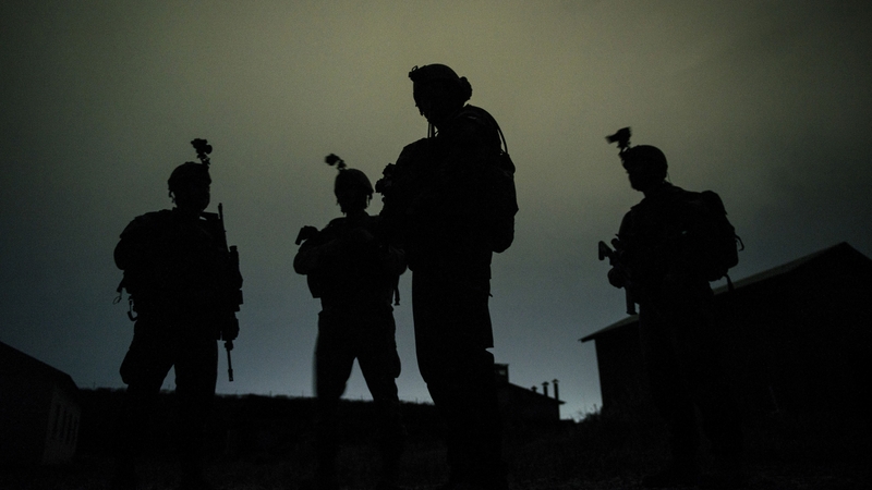 NATO soldiers on patrol in Parwan earlier this year