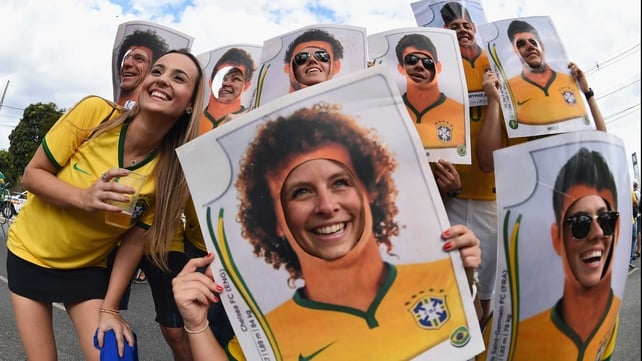 A few became life sized Panini stickers in the lead-up