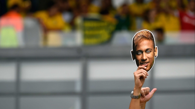 And Neymar could only look on as Germany handed Brazil their worst defeat of all time