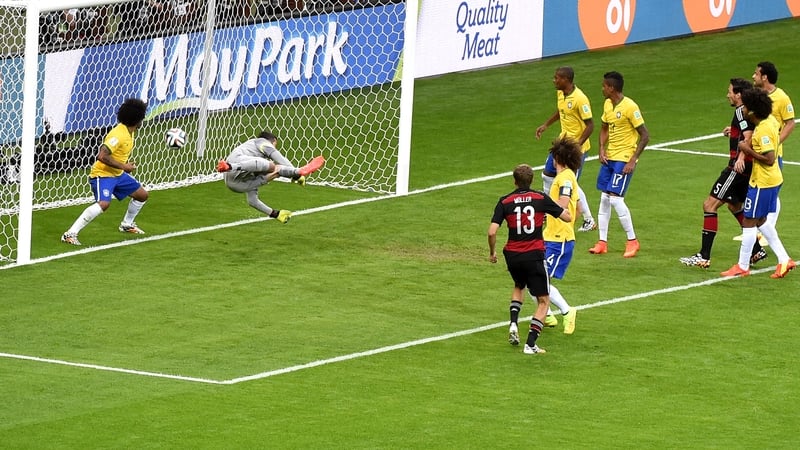 Thomas Mueller scored Germany's first