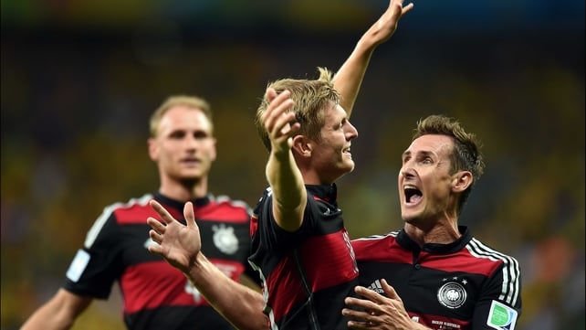 Only a minute later, midfielder Toni Kroos added to the tally with one of his own