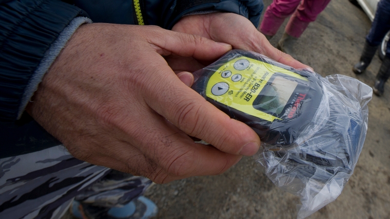 A geiger counter is used to measure radiation