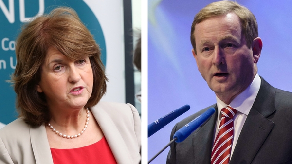 Talks have taken place between Mr Kenny and Ms Burton this evening