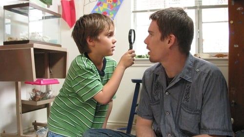 Boyhood documents the growth of 6-year-old Mason and his family over 12 years.