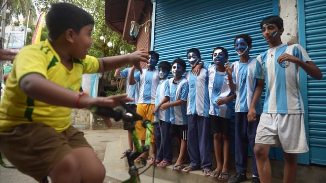 ... to the streets of Kolkata in India