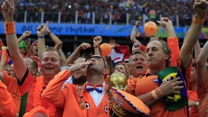 And Netherlands fans praised the heavens when the superstar failed to convert