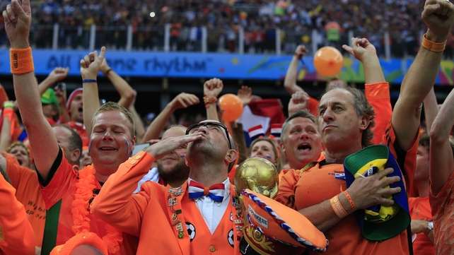 And Netherlands fans praised the heavens when the superstar failed to convert