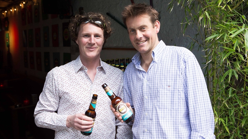 Orpens Irish Cider founders Chris Hill and Matt Tindal