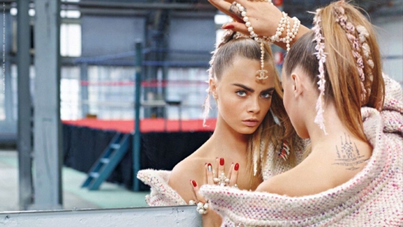 Cara Delevingne for Chanel
