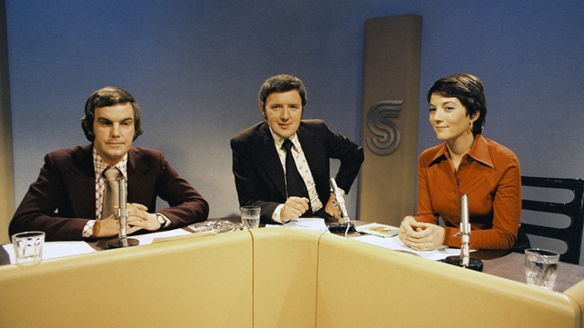 With Noel Reid and Irene Fenton on the Sunday Sports Show