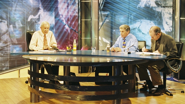 Here's Bill, John Giles and Liam Brady ahead of the Euro 1996 Championships