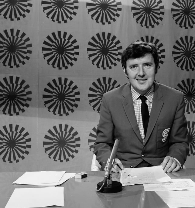 What a backdrop as Bill hones his anchoring skills in 1972