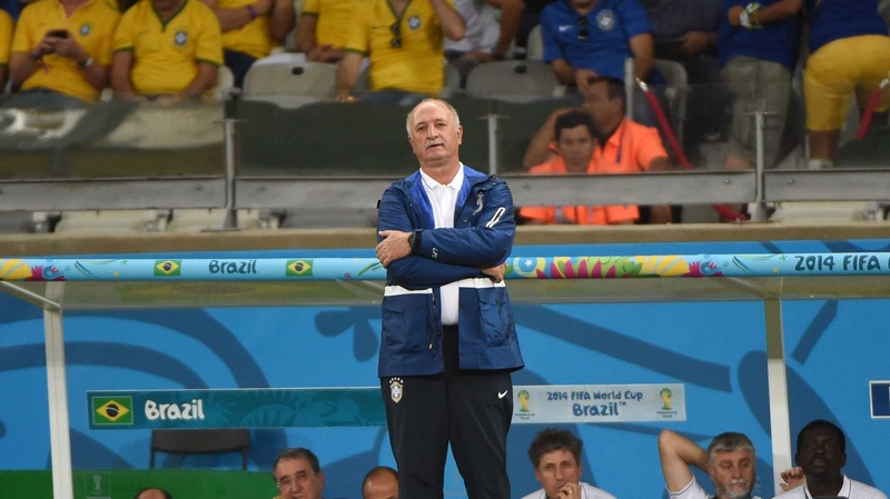 Under Scolari hosts Brazil finished a disappointing fourth
