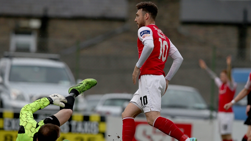 Mark Quigley is in his second spell at St Patrick's Athletic