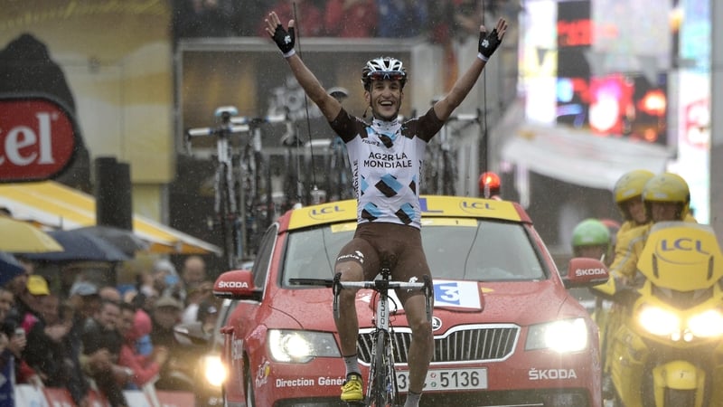 Blel Kadri was victorious in stage eight