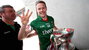 Four in a row: Mayo's Andy Moran celebrates another Connacht title