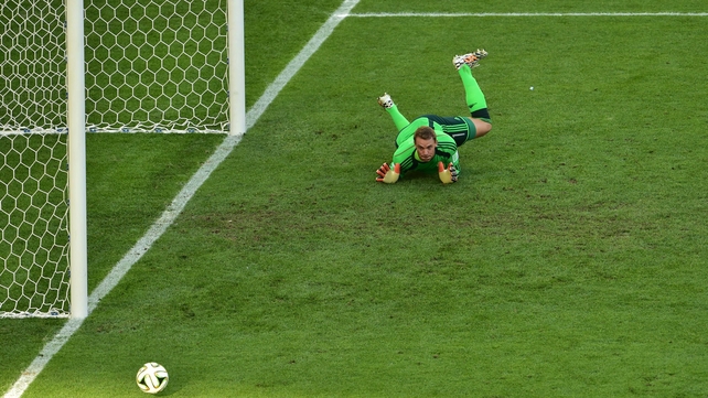 Germany keeper Manuel Neuer did all he could to keep a clean sheet