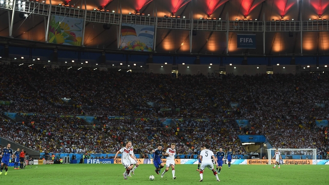 And play continued on as the end of regular time drew closer