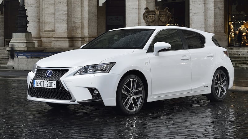 The five-door hybrid hatchback is available in five grades - Eco, S-Design, Executive, F SPORT and Premium - starting from €29,995