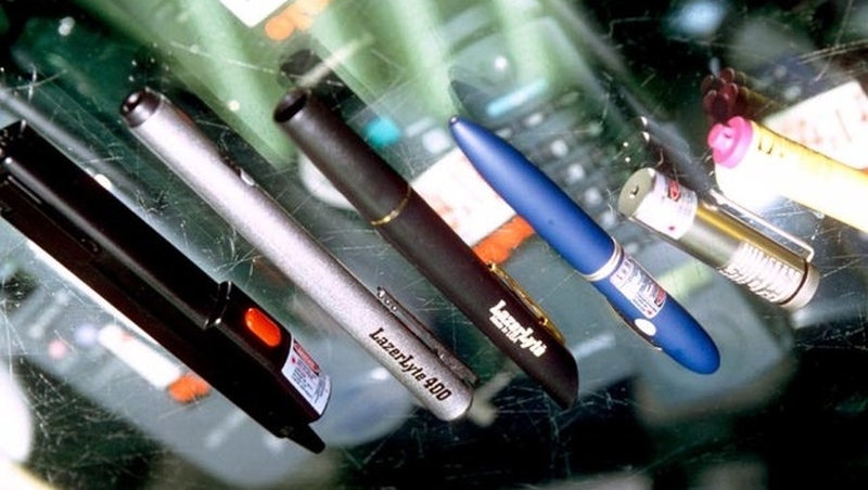 There were 158 laser attacks on pilots last year