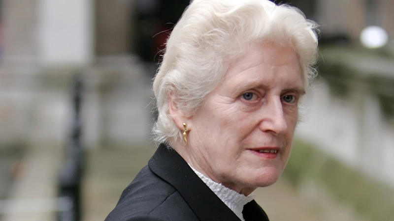 Elizabeth Butler-Sloss said the decision to step down was her own