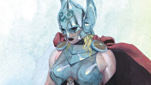 The new female Thor. Picture: Marvel Comics