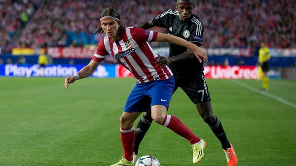 Filipe played against Chelsea in last season's Champions League semi-final