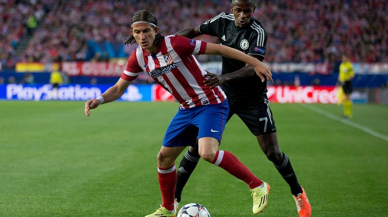 Filipe played against Chelsea in last season's Champions League semi-final