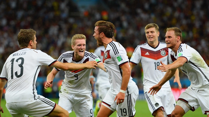 Germany's World Cup win means they top the rankings