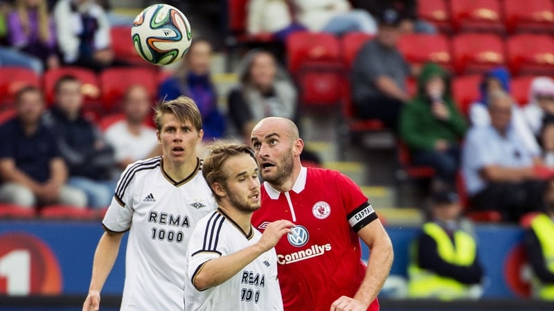 Alan Keane gave Sligo the lead in Norway