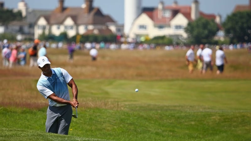 Tiger Woods has won the Claret Jug on three occasions