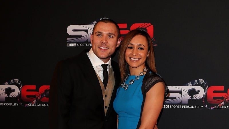 Jessica Ennis-Hill and her husband Andy Hill