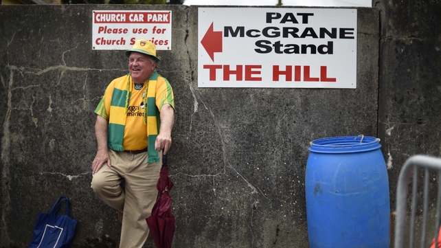 Vincent Lynn from Carndonagh at the Ulster SFC final