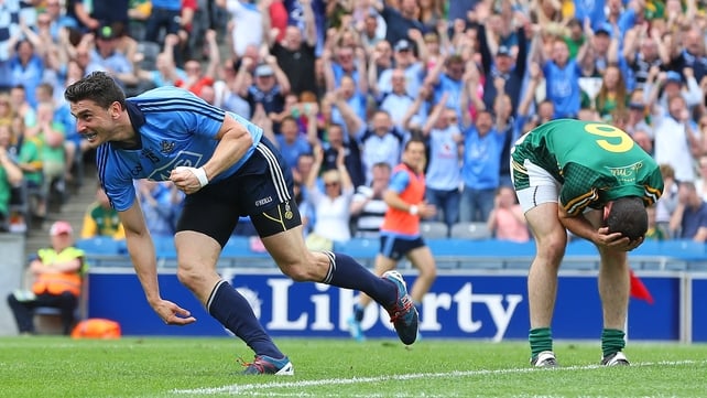 ... which Bernard Brogan celebrated scoring