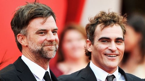 Director Anderson with his Inherent Vice star Joaquin Phoenix
