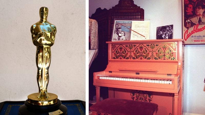 The Oscar director Michael Curtiz won for Casablanca and the piano played in the movie