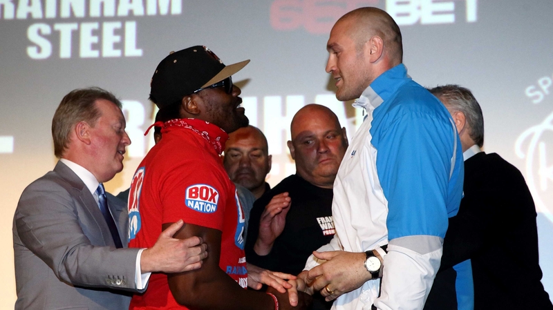 Dereck Chisora and Tyson Fury clashed at a recent press conference