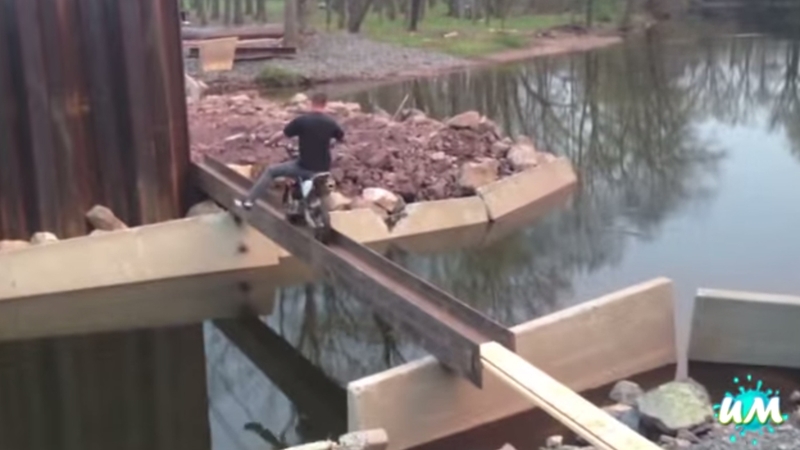 When stunts go wrong...