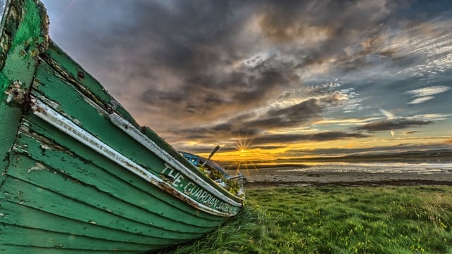 Sunrise at Magheroarty in Co Donegal this morning (Pic: Michael Byrne)